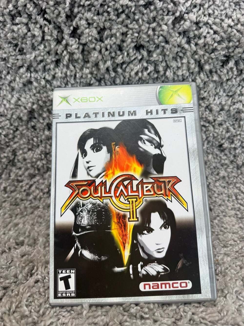SoulCalibur II (Microsoft Xbox, 2003) Platinum Hits Edition